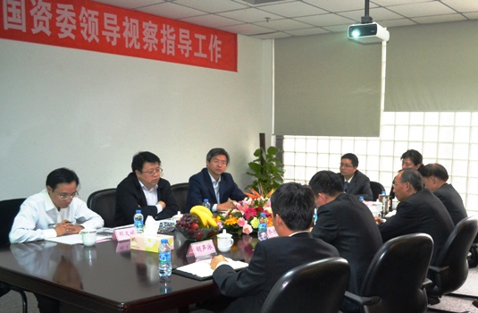 北京市国资委、国资公司向导到yp街机视察指导事情